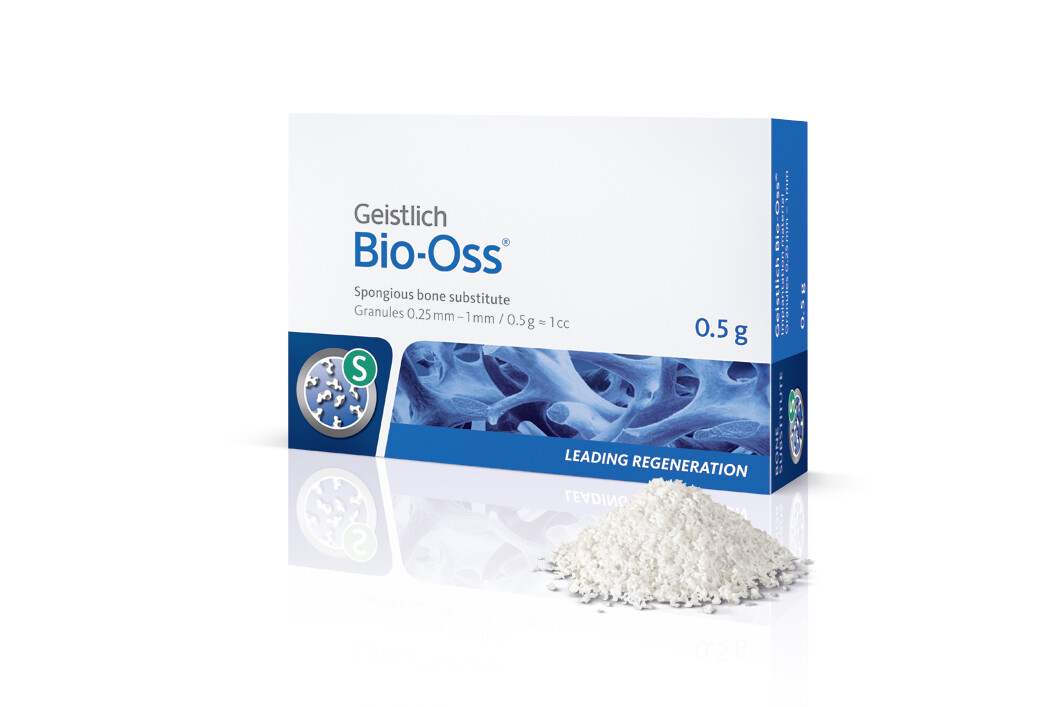 Geistlich Bio-Oss Small Granules 1 mm-2 mm/0.5g=1.5cc Collagen Graft Material