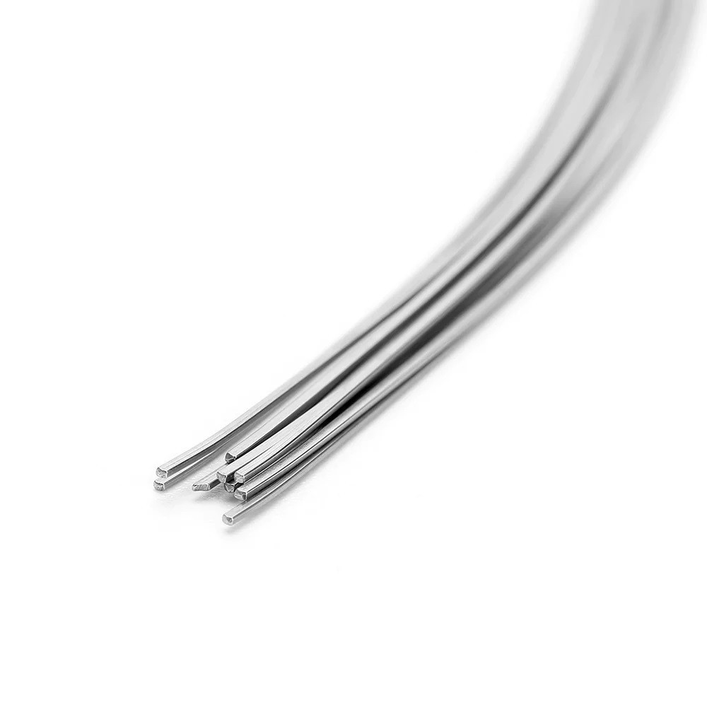 Orthodontic Stainless Steel NITI Arch Wire Round Rectangular Ovoid Natural U/L