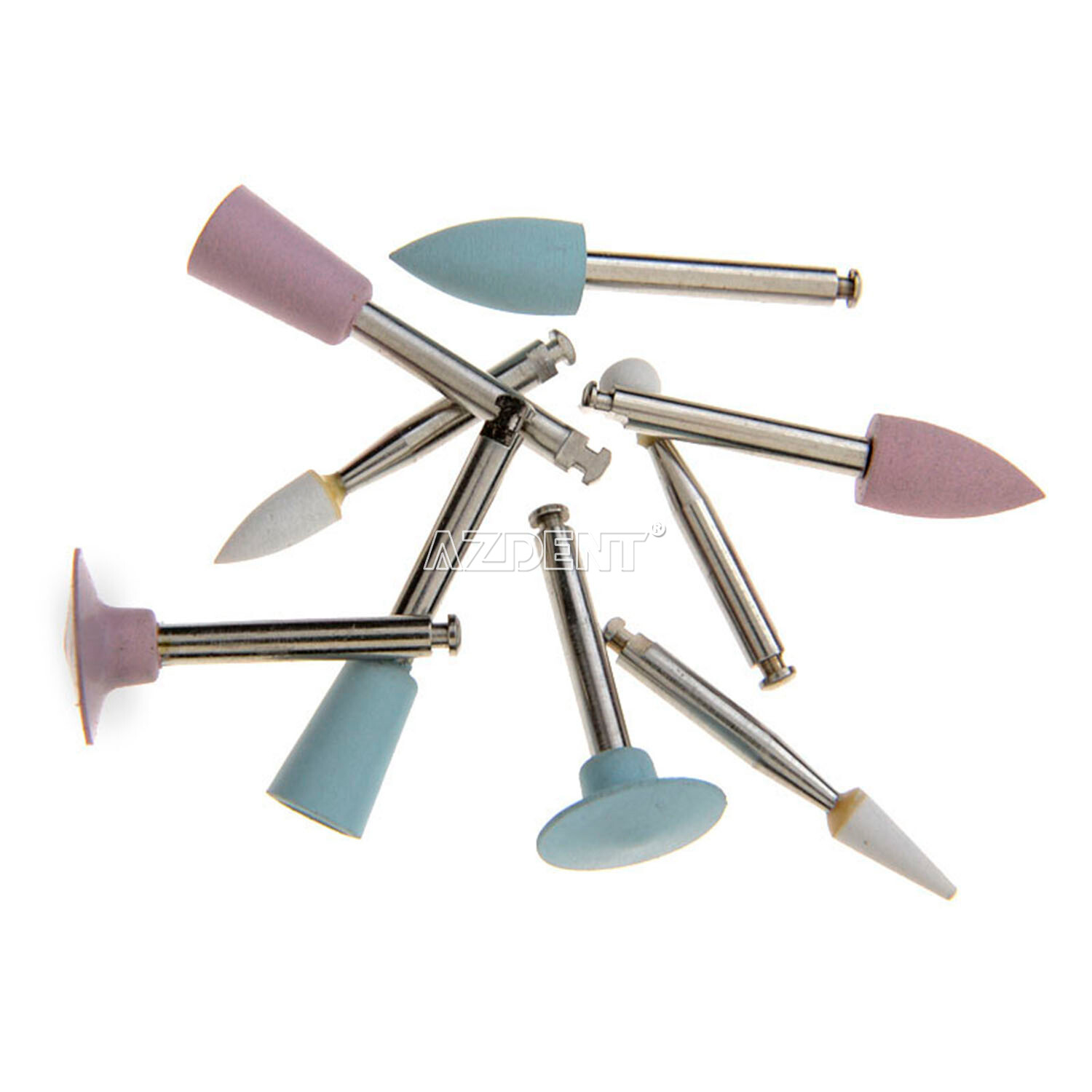 Dental Rubber Polisher Composite Resin Polishing Diamond System For Handpiece