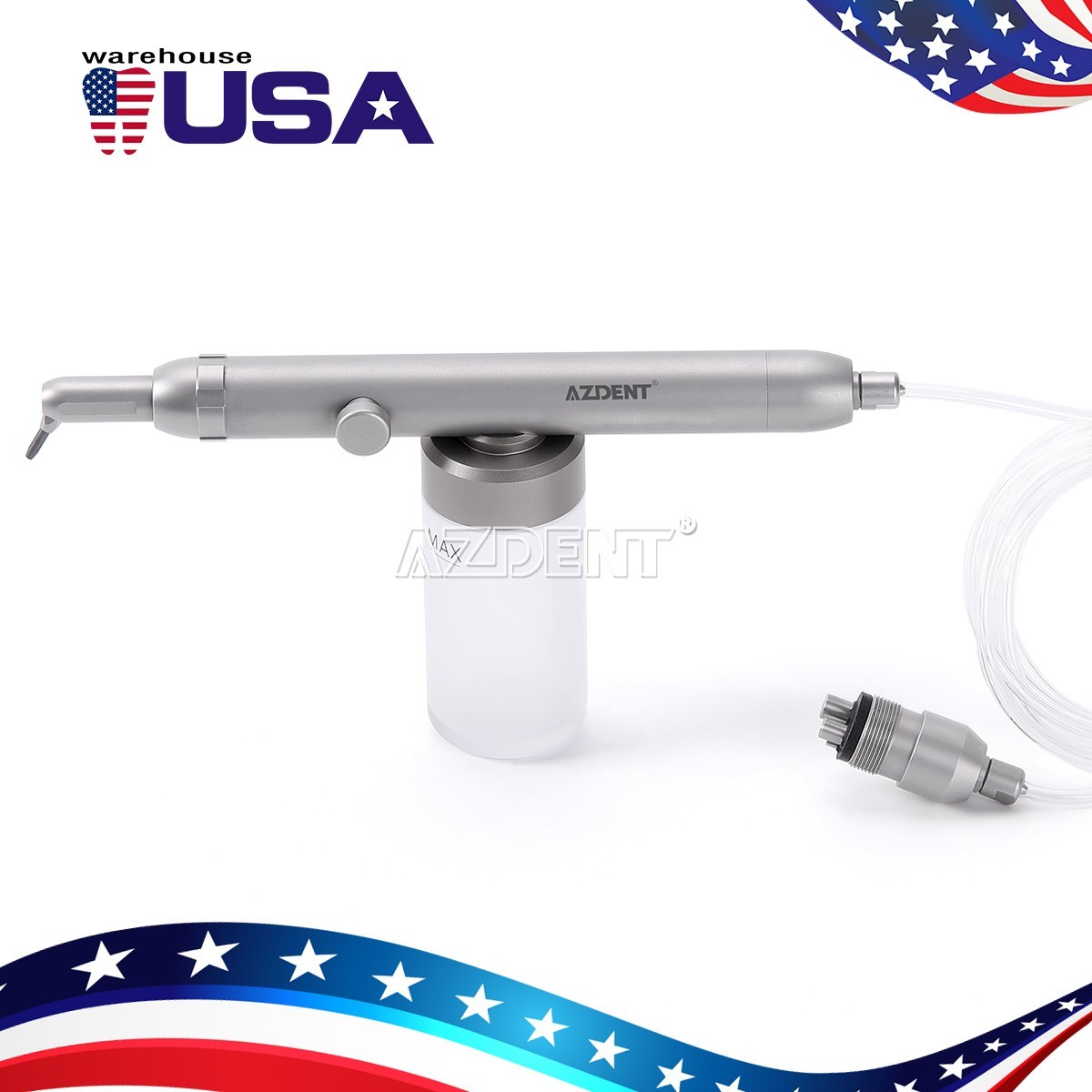 Dental Aluminum Oxide Blaster M4 Interface Air Abrasion Microetcher Sandblaster
