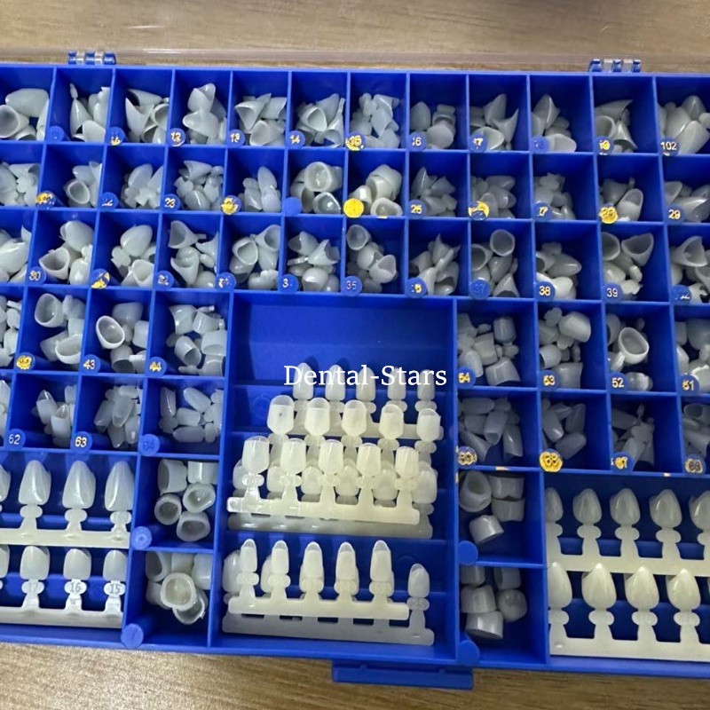 Temporary Dental Polycarbonate Crown Resin Anterior Premolars & Molar 390Pcs USA