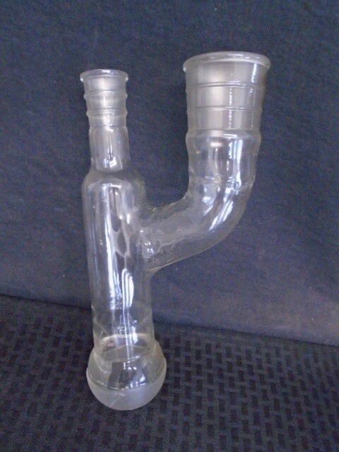 ORGCO Glass Lrg 3-Way Connecting Claisen Adapter 55/50 29/42 Std 75/50 Spherical