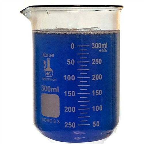 400ml Beaker, Low Form, 3.3 Boro. Glass, Karter Scientific 247K3 (Pack 12)