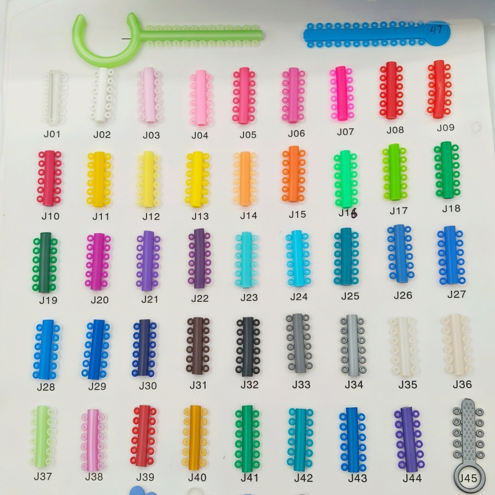1000Pcs Dental Orthodontic Ligature Ties Elastic Rubber Bands For Brackets Brace