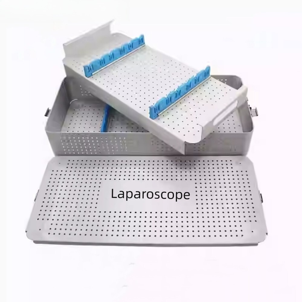 Medical Endoscope Instruments Disinfection Sterilization Case Box Basket Cage