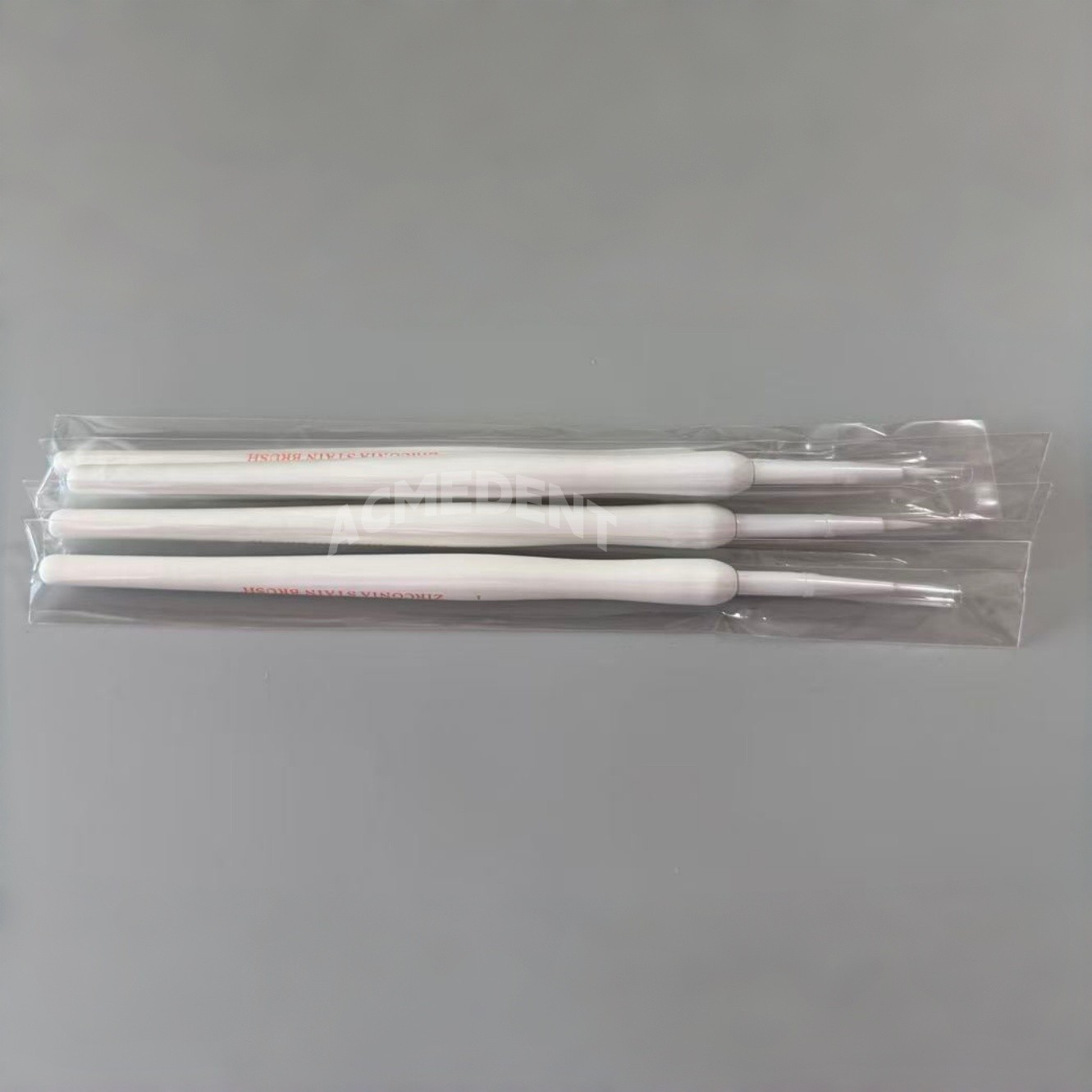 5Pcs Zirconia Stain Brush Synthetic Hair Dental White Staining Brushes Pens