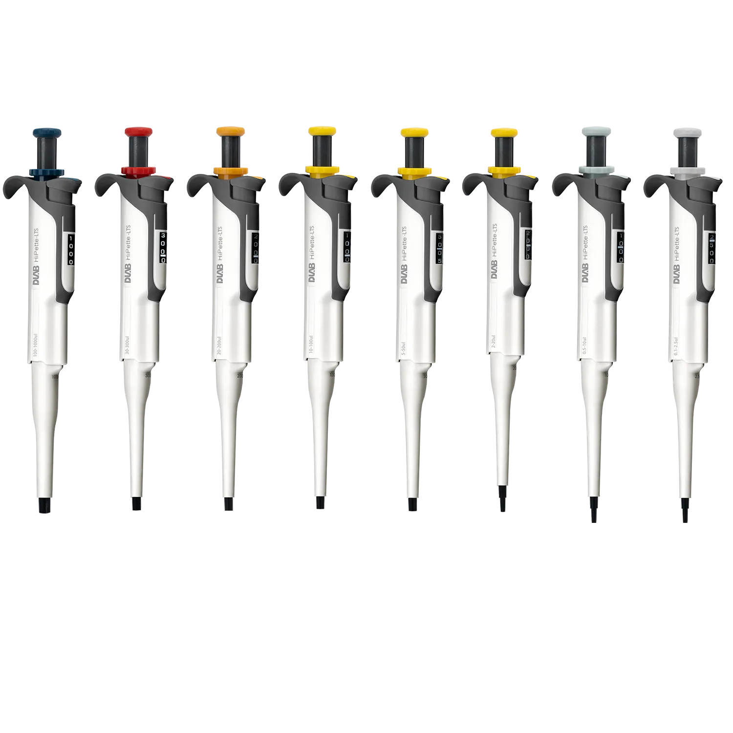 LTS Micropipette 0.1-1000uL Adjustable Manual Pipette Lab Liquid Handling