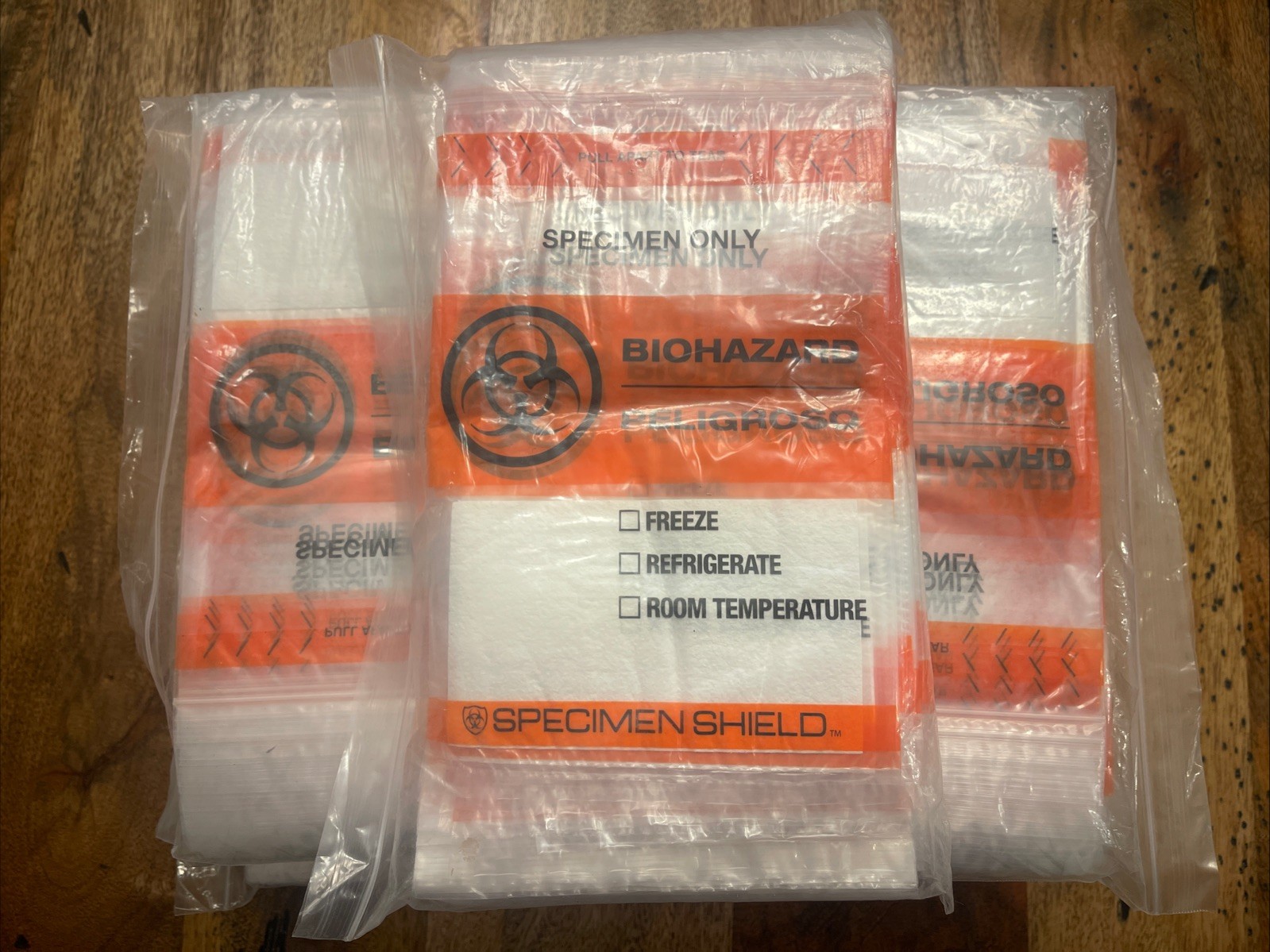 900 Therapak Bags 6″x9″ Specimen Transport Biohazard Bag, absorbent-pd – 9 X 100