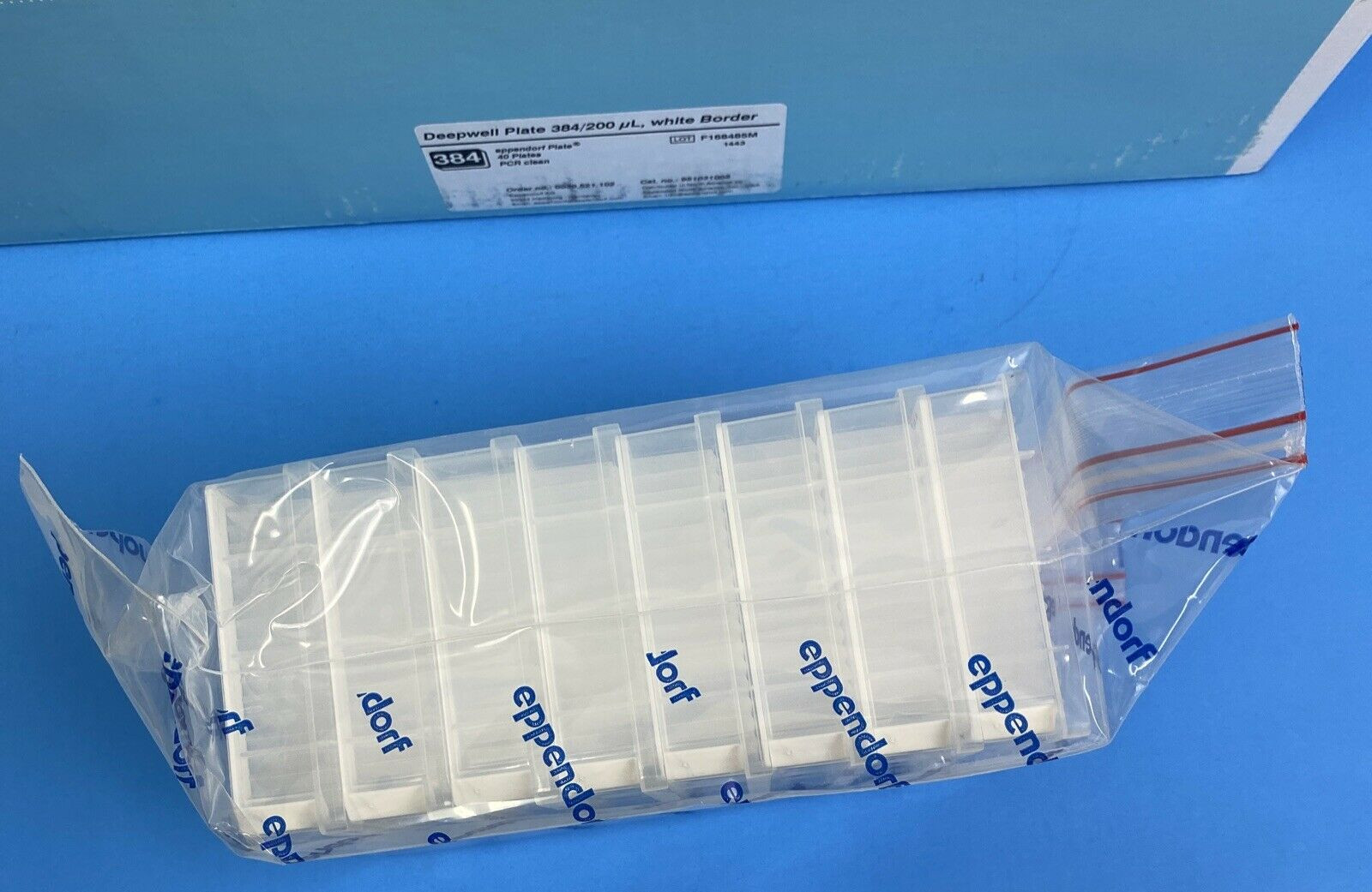 Eppendorf Microplate 384 Well Deepwell PCR Clean 40 Plates