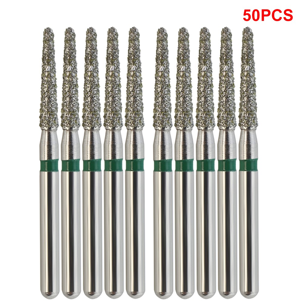 Dental Diamond Burs FG 856/016C Round End Taper Super Coarse Grit High Speed 50x