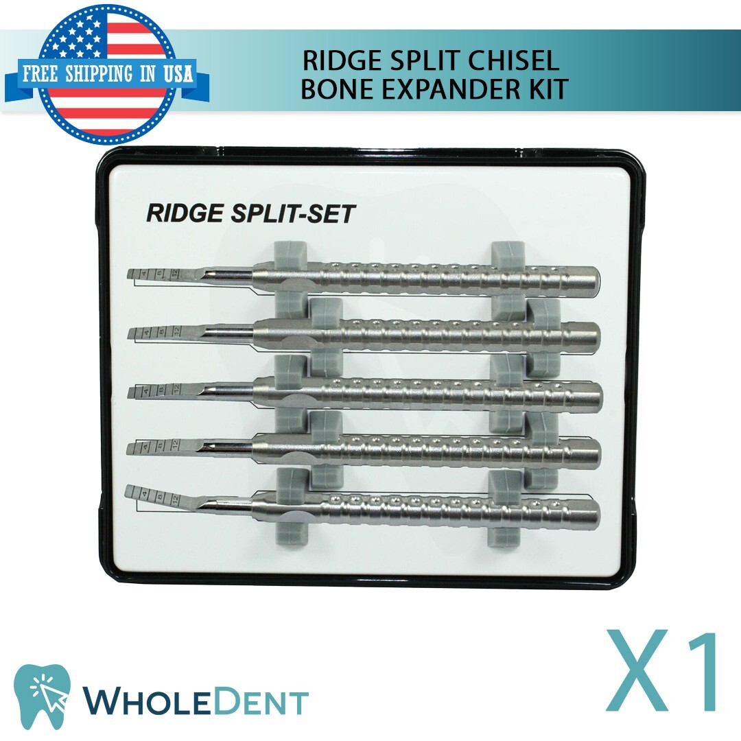 Ridge Split Chisel Expander Kit Dental Dentistry Durable Tool Instrument