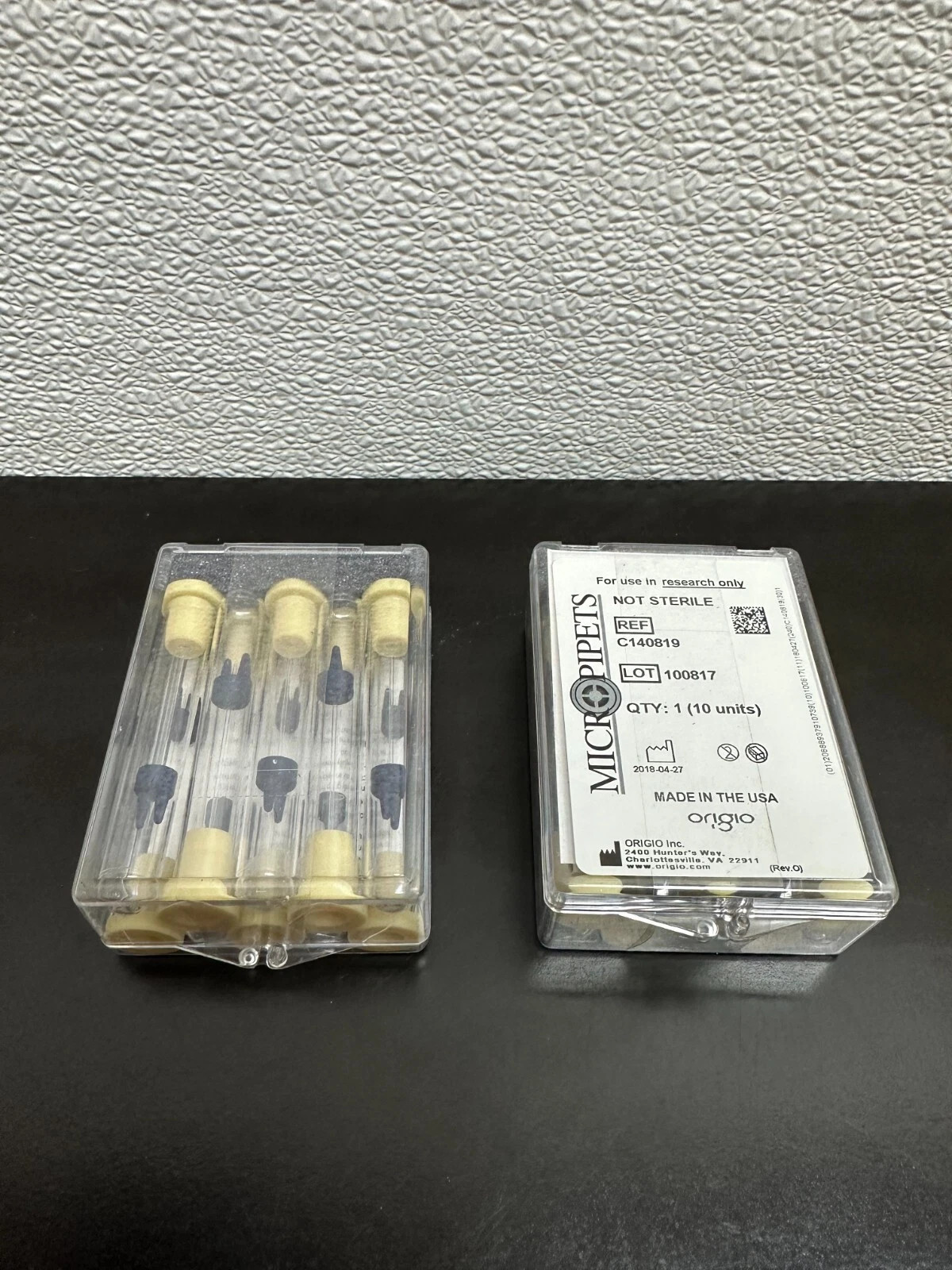 Origio MicroPipettes REF C140819 Non Sterile