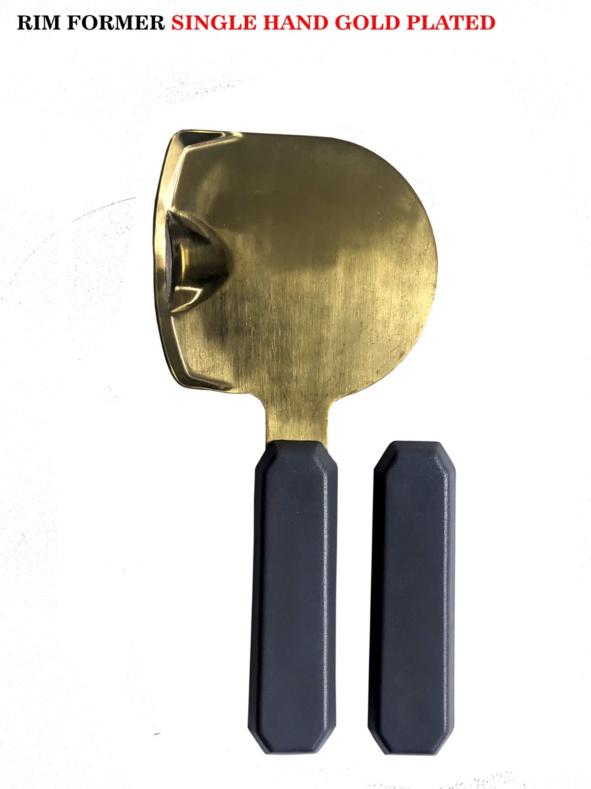 Dental Rim Former Single Hand Gold Plated Wax Former Tool