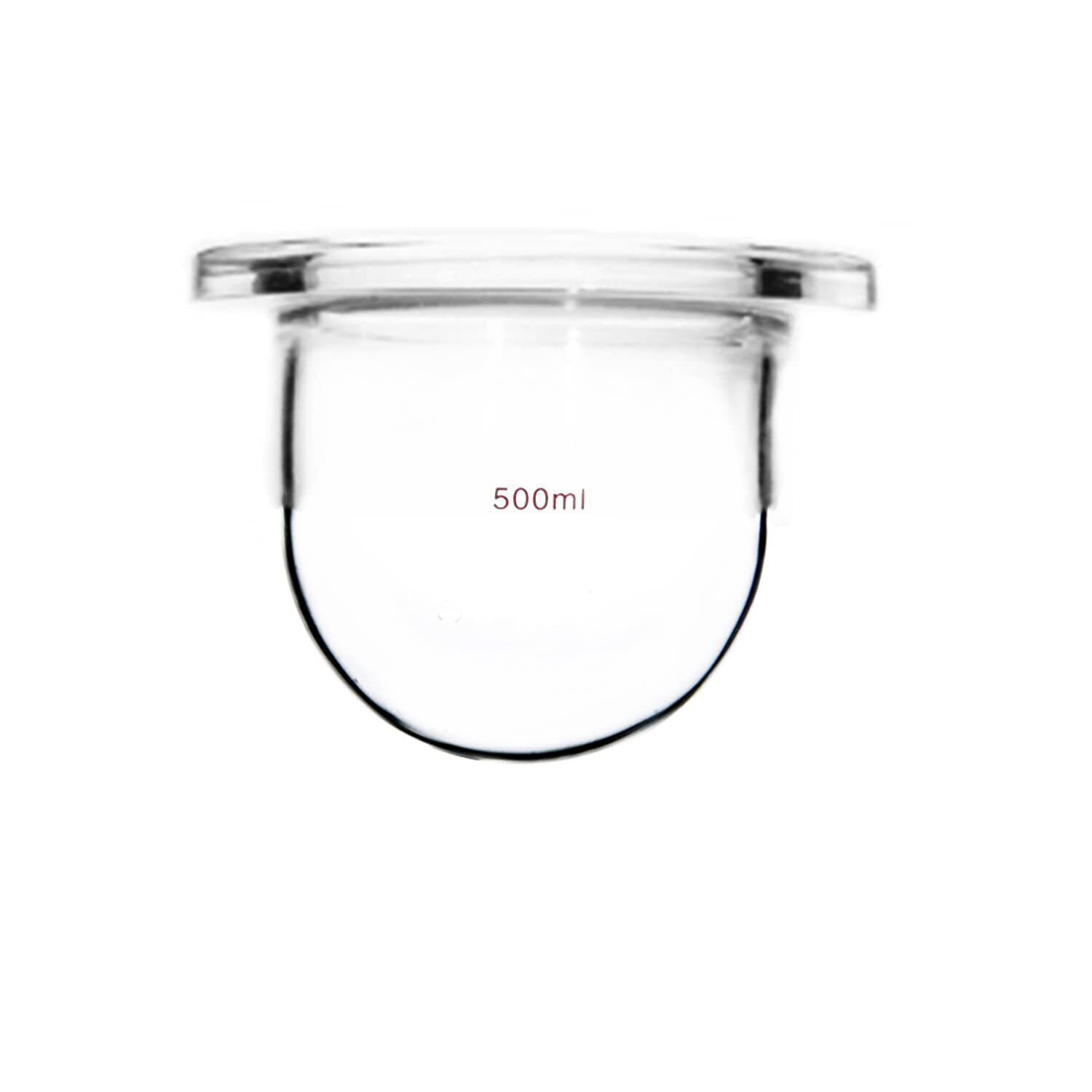 Glass Reactor Round Bottom Flask Lab Chemistry Reaction Vessel Flange OD=150mm