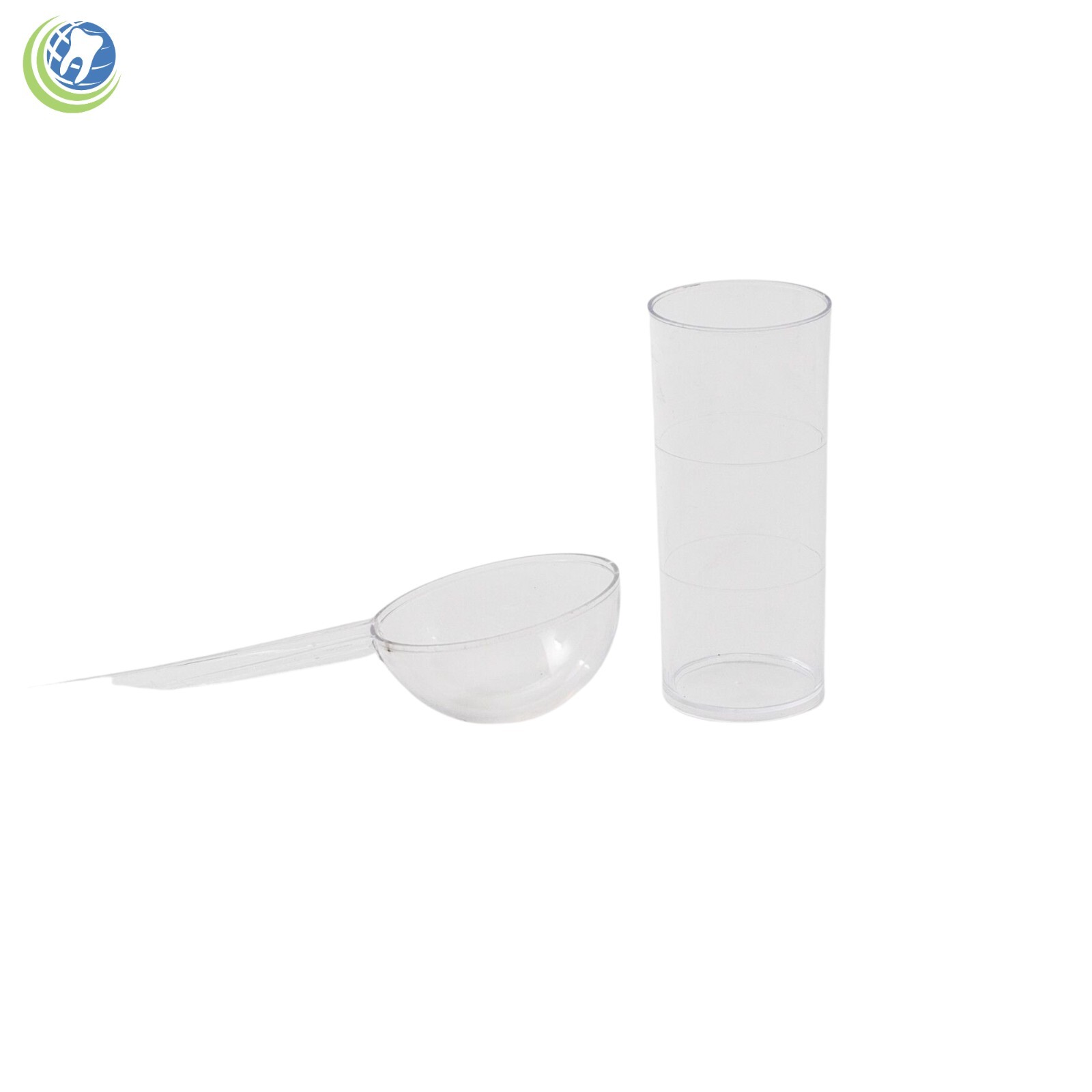 3 X ALGINATE IMPRESSION MATERIAL MEASURING POWDER SCOOP & LIQUID CYLINDER TUBE