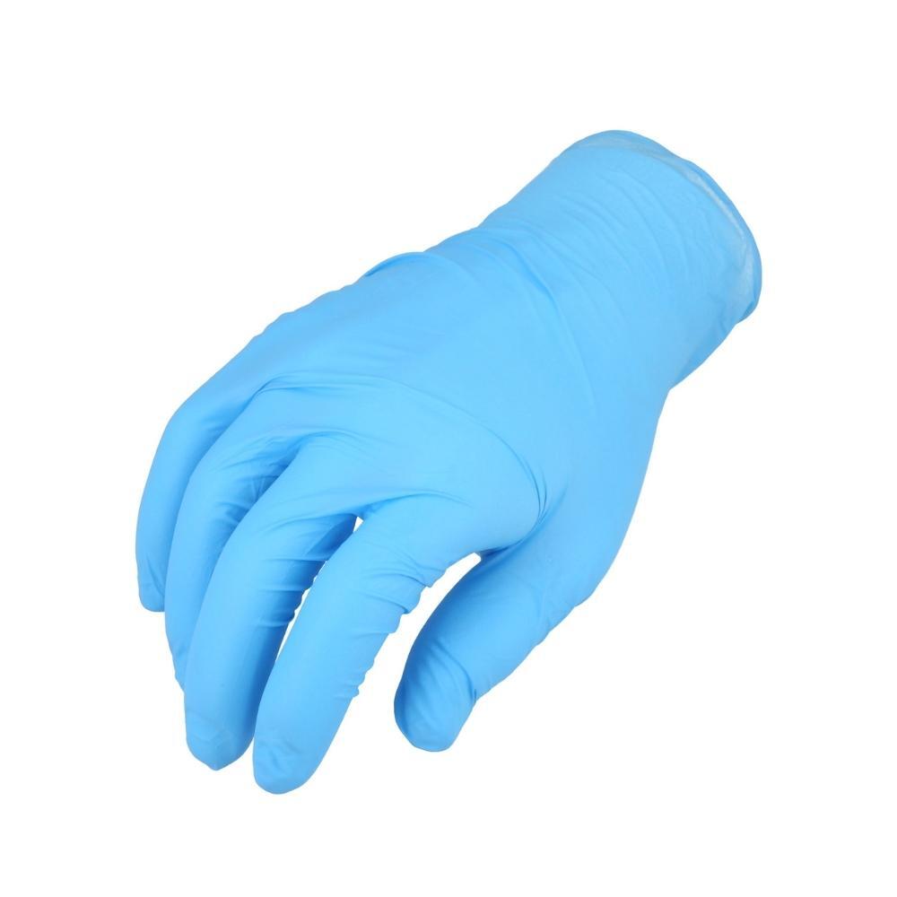 MMBM Industrial Blue Disposable Nitrile Gloves 3 Mil – 5 Mil Latex & Powder Free