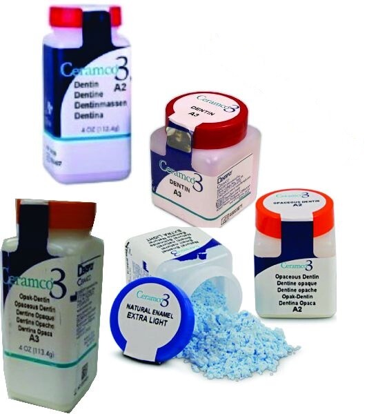 Dentsply Ceramco3 Metal Veneering Porcelain Powder – Dentine , Enamel & Glaze