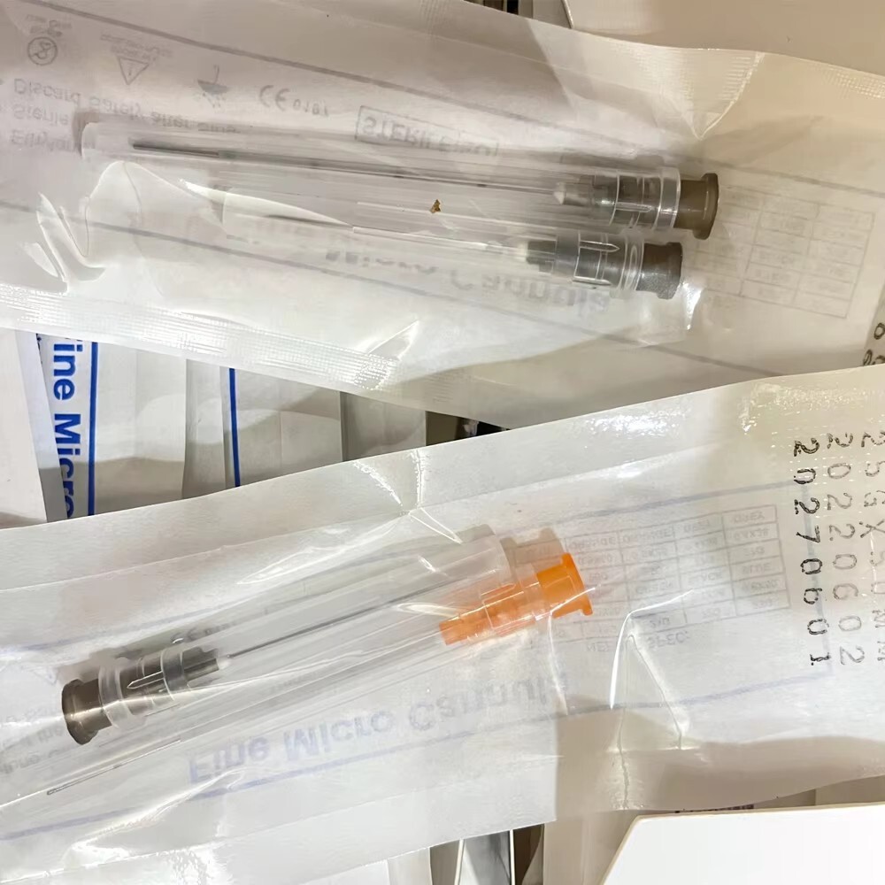 Disposable Sterile Puncture Blunt-tips 18-30G 25/50/70mm Cannula Fine Micro Lot