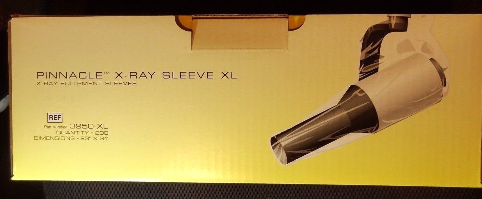 Kerr TotalCare Pinnacle X-Ray Equipment Sleeve 23″ x 31″~ XL ~ 3950-XL ~ 200/box