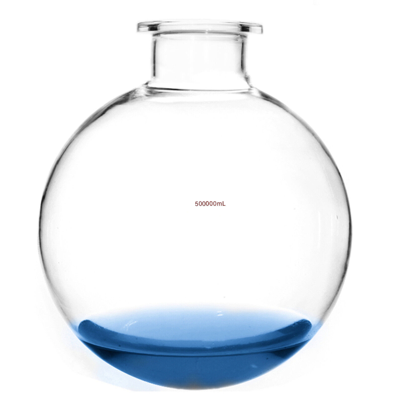 Glass Reactor Round Bottom Flask Lab Chemistry Reaction Vessel Flange OD=150mm