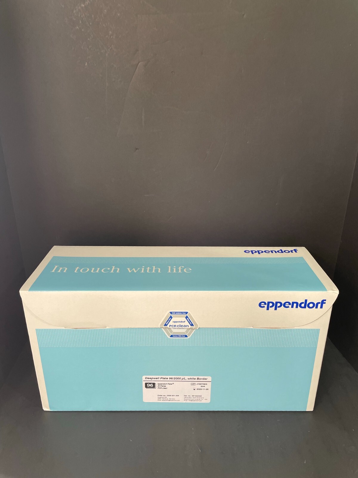 Eppendorf Microplate 96 Well 2 ml Deepwell PP 40 Plates