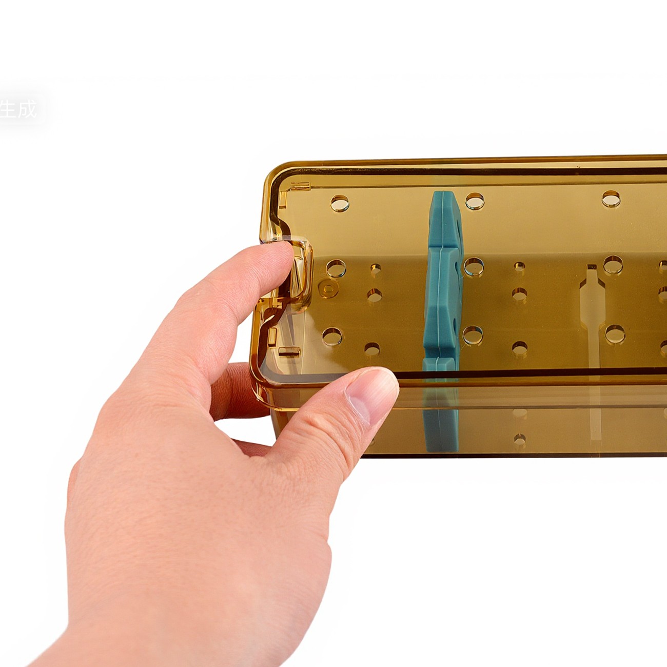 PPSU Endoscope Sterilization Tray Disinfection Box Large for Holding Instruments
