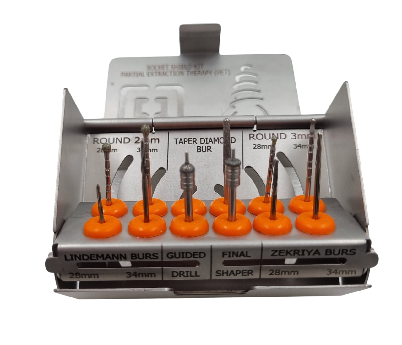 Socket Shield (PET) Kit streamlines Partial Extraction Therapy Julldent 10 BUR