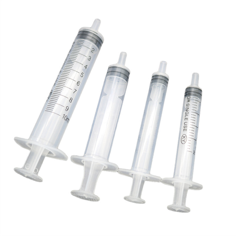 2.5ML 3ML 5ML 10ML Small Plastic Hydroponic Nutrient Measuring Push Pull Syringe