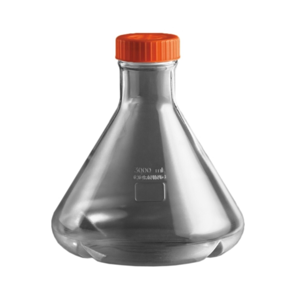 Corning 431252 3L Polycarbonate Erlenmeyer Flask With Vent Cap
