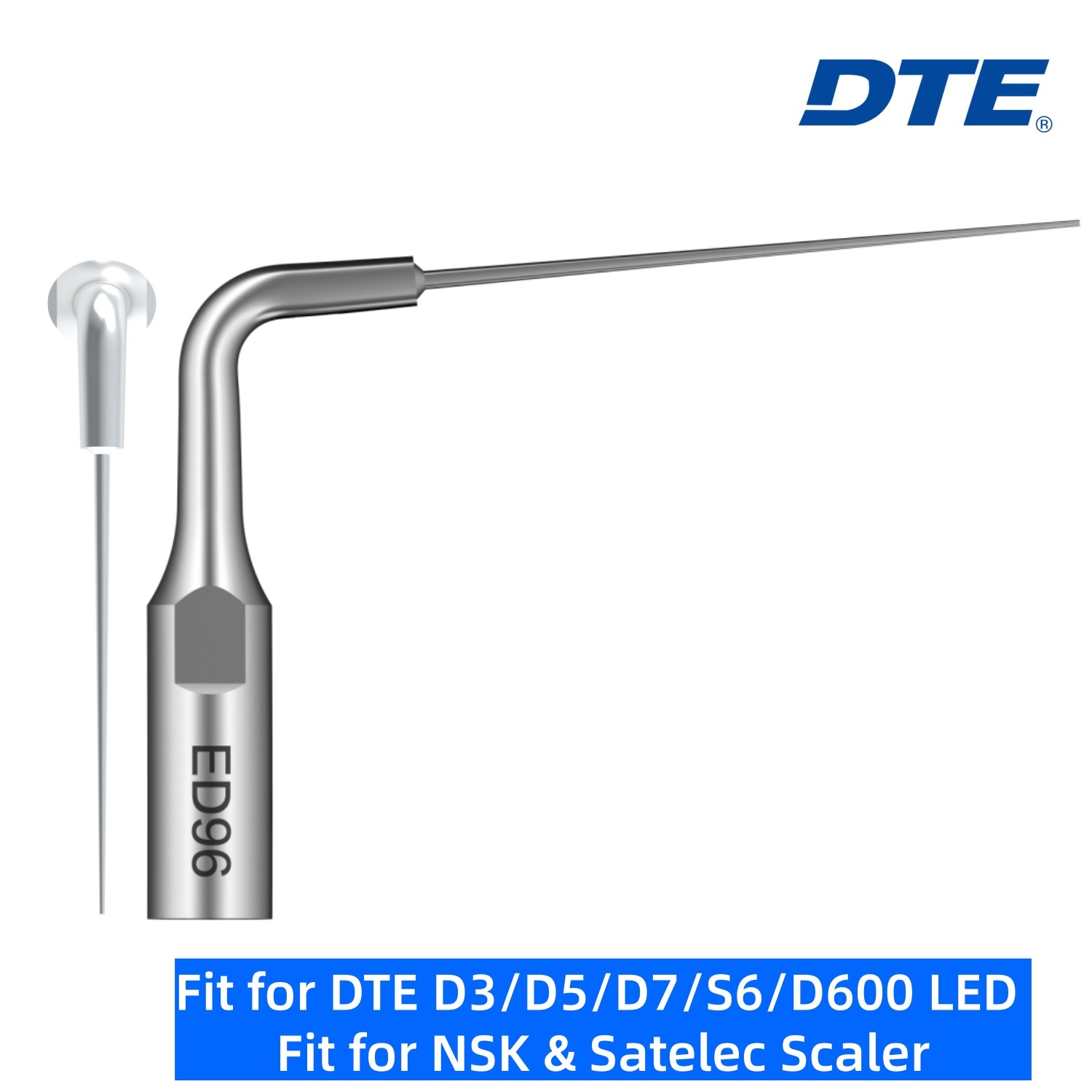 Woodpecker DTE Dental Ultrasonic Piezo Scaler Tips GD ED PD Fit SATELEC NSK