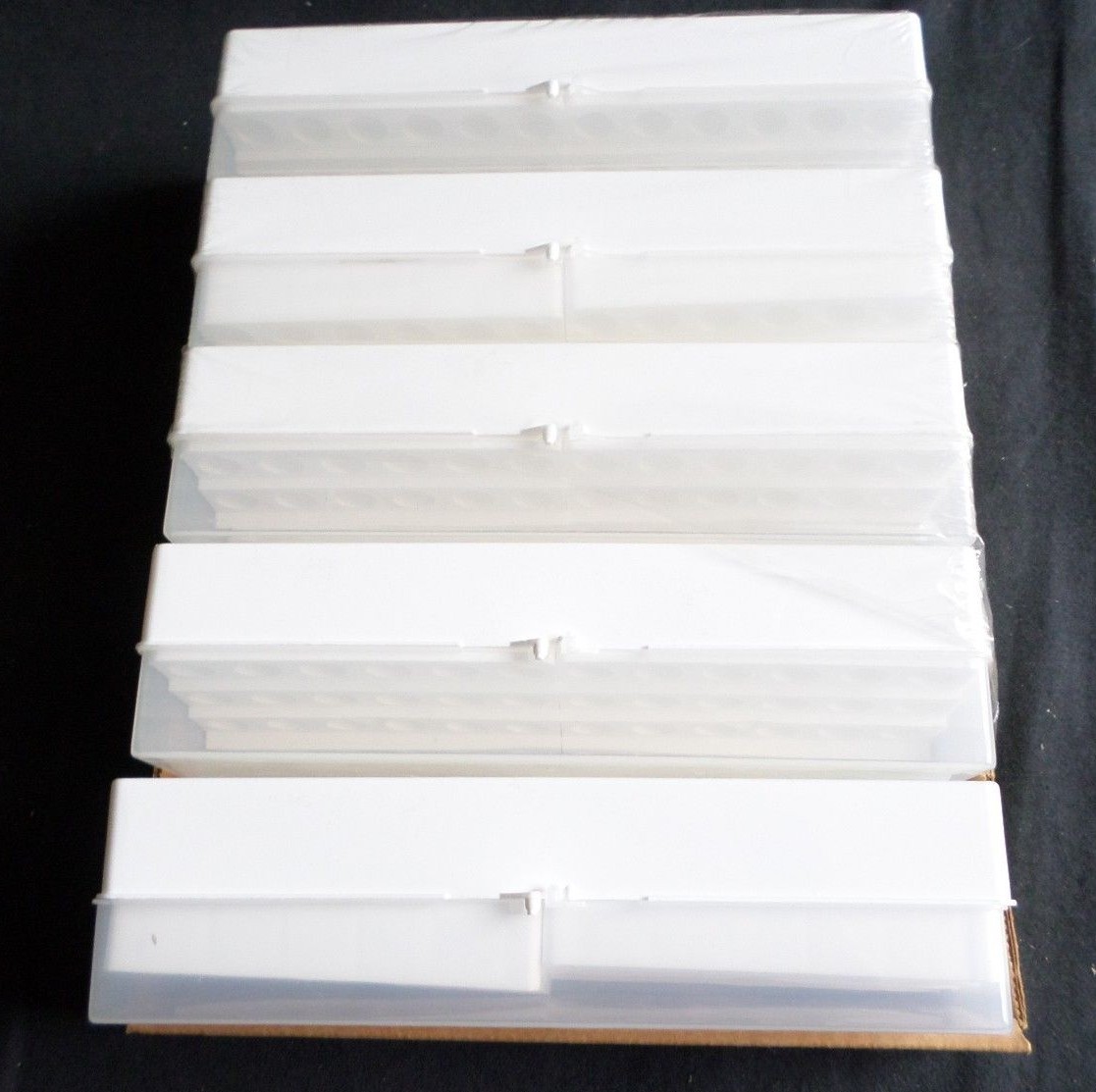 (5) VWR Cryo-Storage Freezer Rack in Hinged Boxes Autoclavable, 3035-230-000