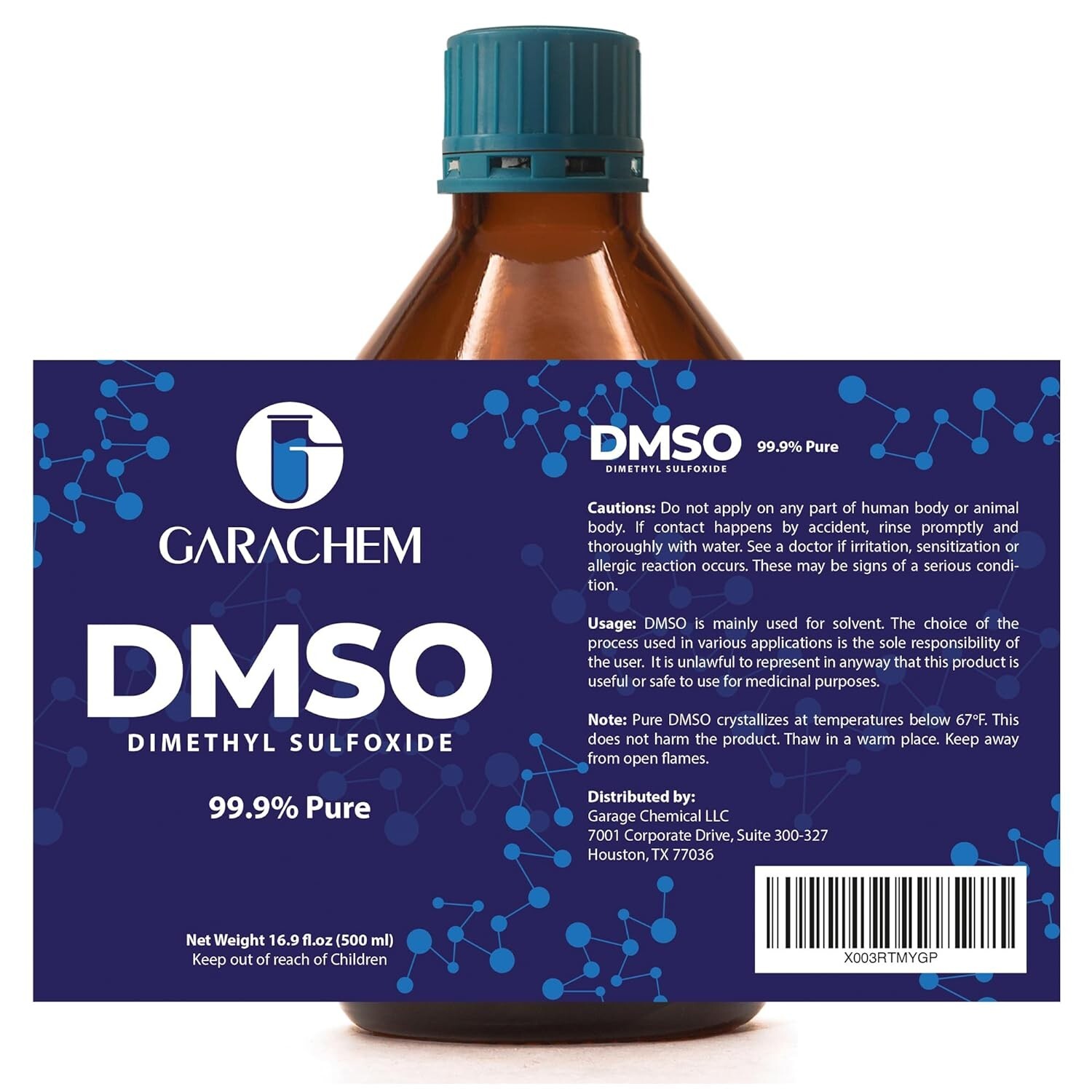 Garachem DMSO 16 oz 99.9%
