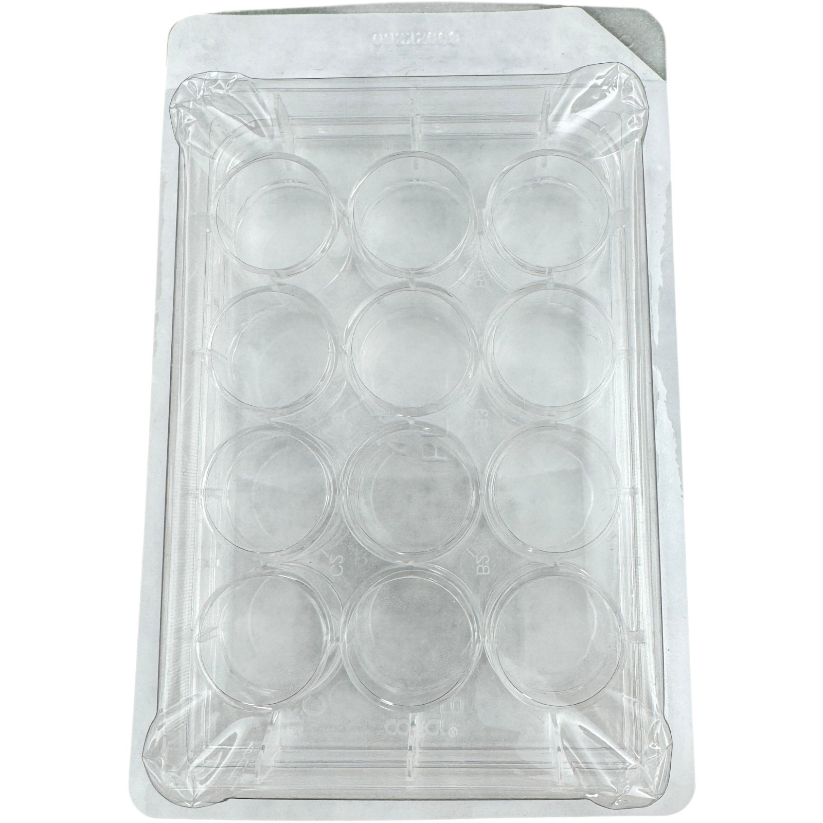 Costar 3513 12 Well Cell Culture Cluster Flat Bottom w/ Lid 5 PACK