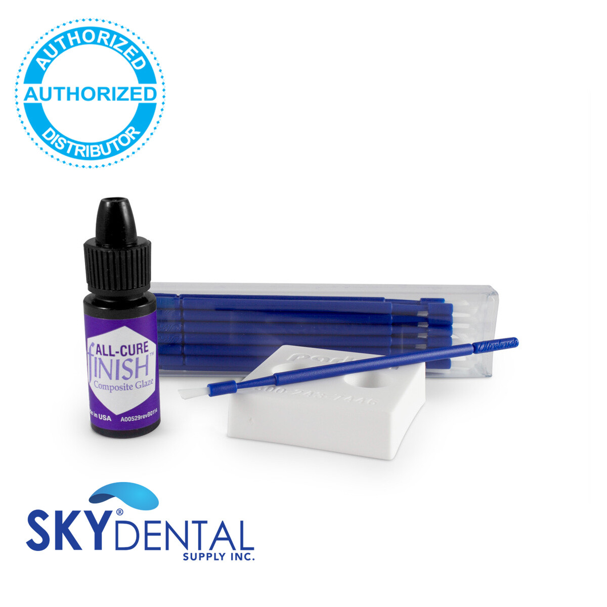 Parkell S296 Durafinish All-cure Composite Glaze & Accessories 5 Ml Clear
