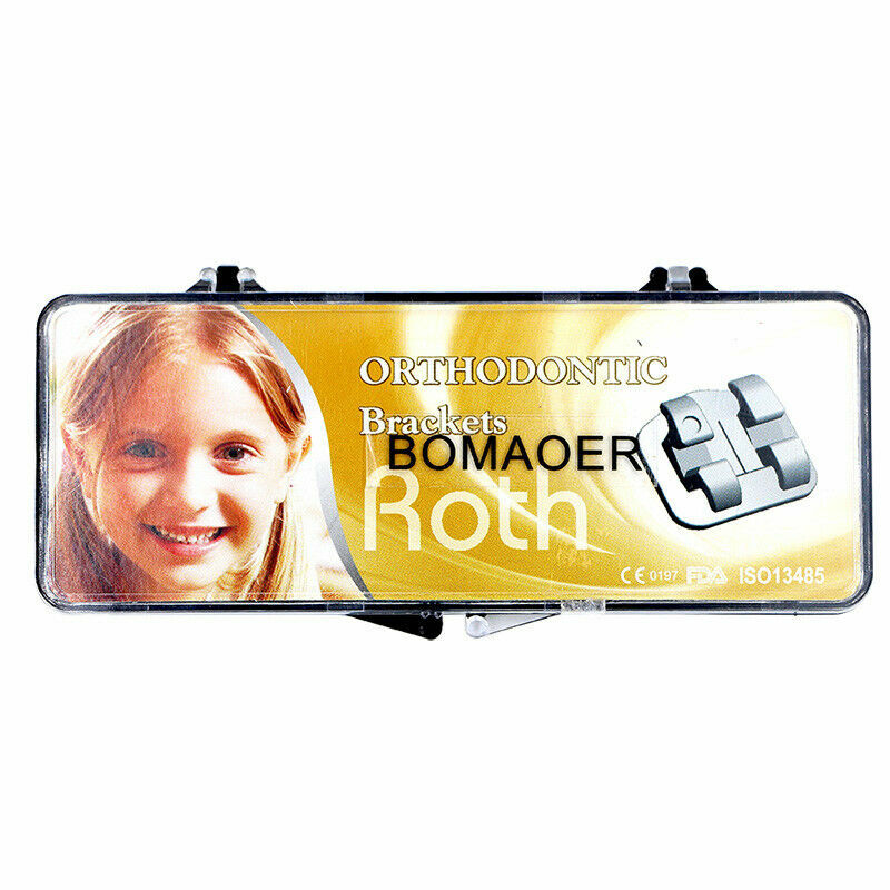 10×Dental orthodontic lingual Roth Bracket Brace 28pcs/pack High Quality