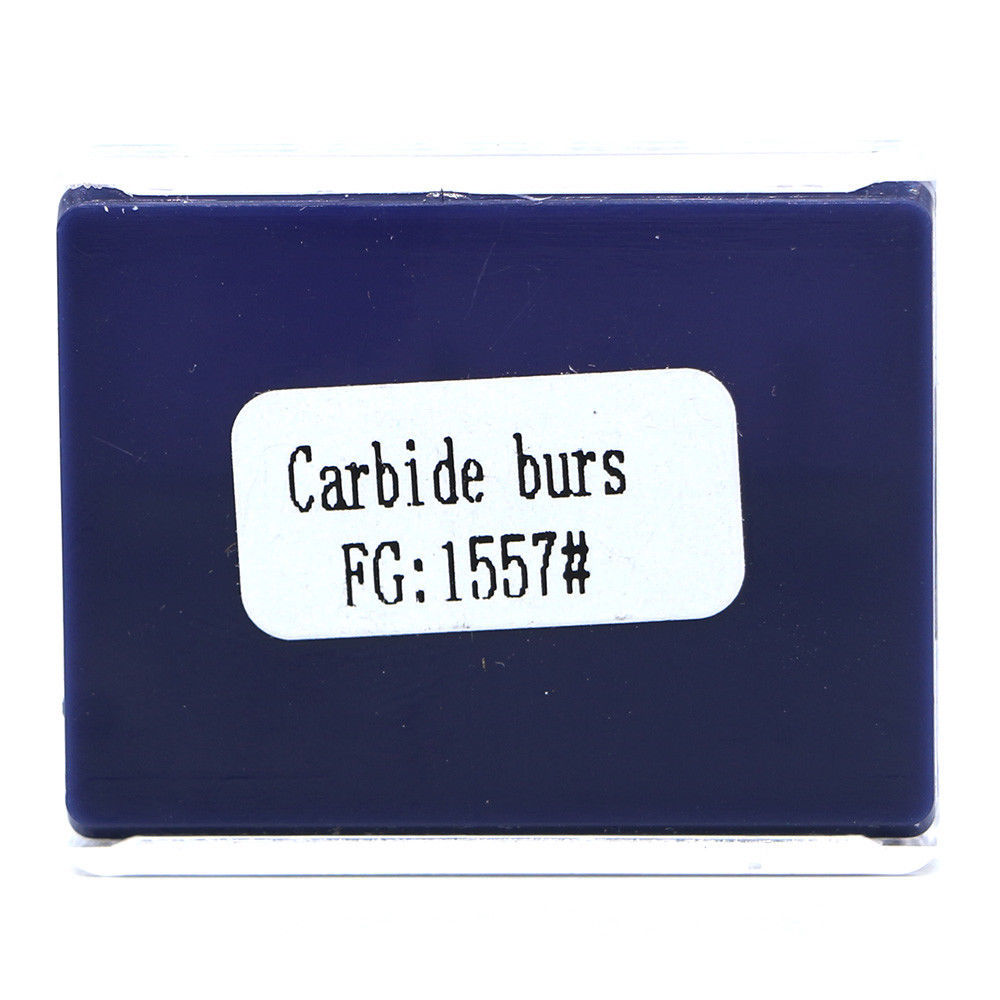 1 BOX Dental FG1557 bur Metal Cutting Carbide burs FG Shank 10PCS/BOX