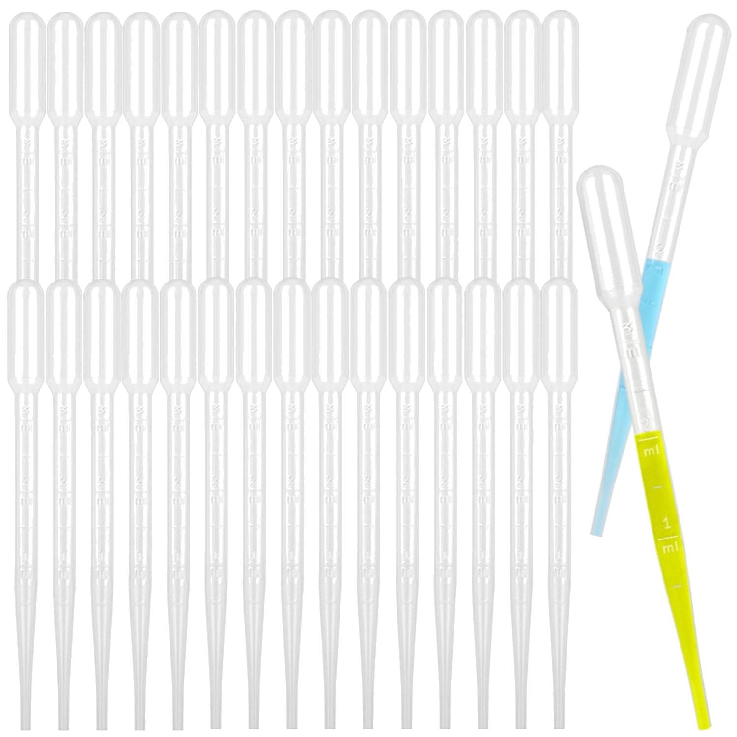 1000PCS 3ml Disposable Pipettes | Strong Suction, Leak-Proof