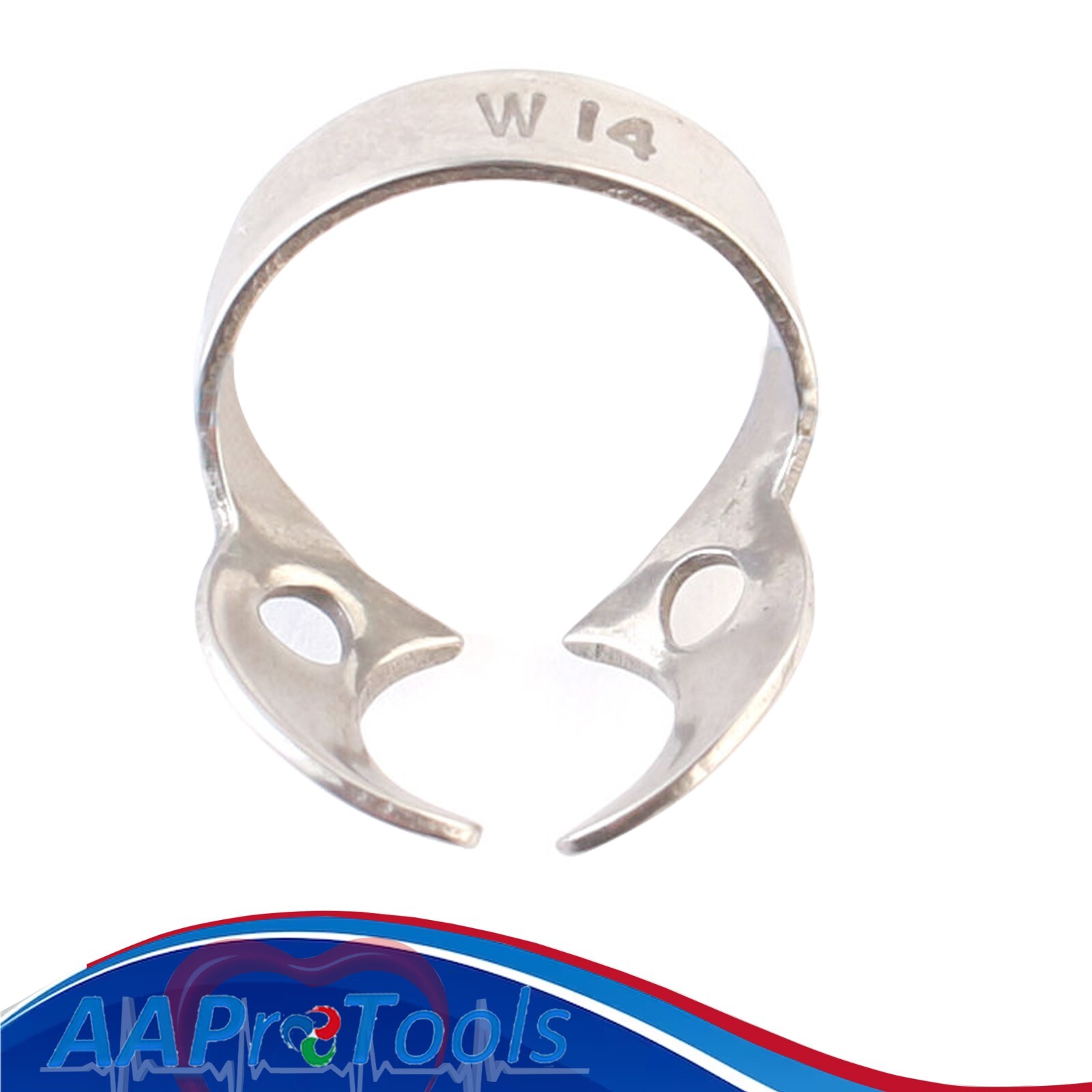 AA Pro 20 Universal Dental Endodontic Rubber Dam Clamp # W14 Surgical Instrument