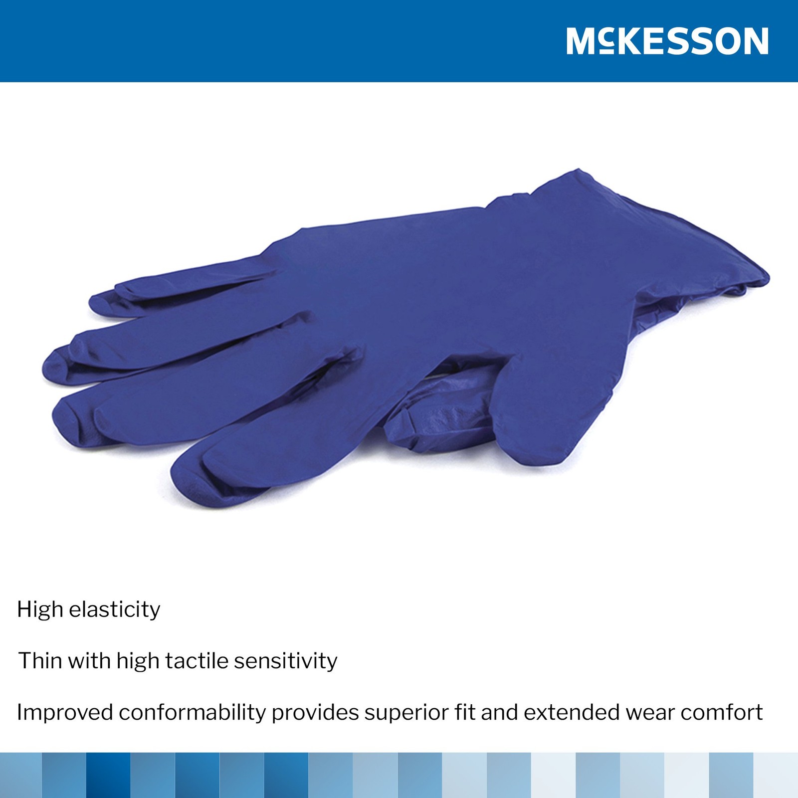 McKesson Confiderm Nitrile Exam Glove – 250 per Box