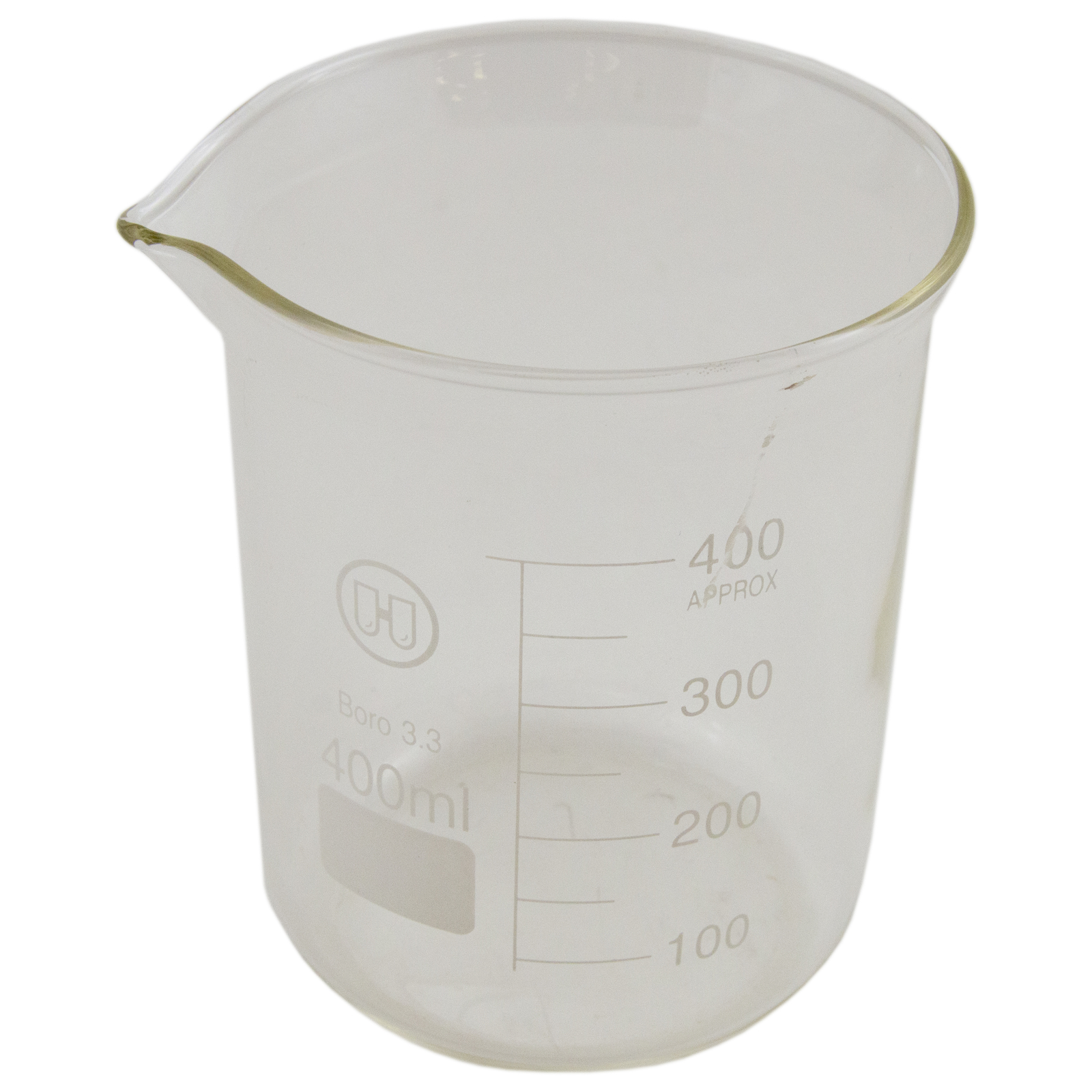Low Form Glass Beaker – 400 mL