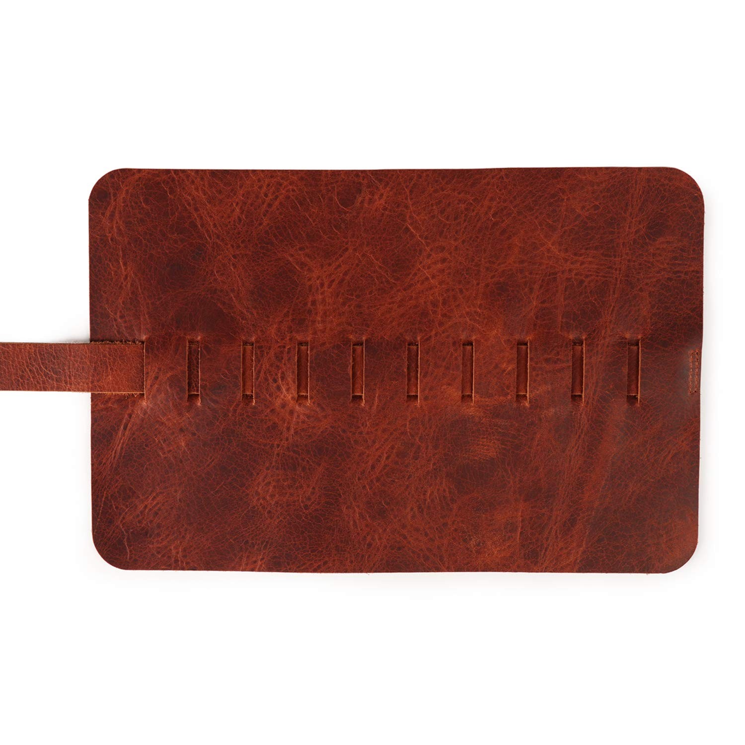 Londo Genuine Leather Retro Pen And – Fastener Pouch