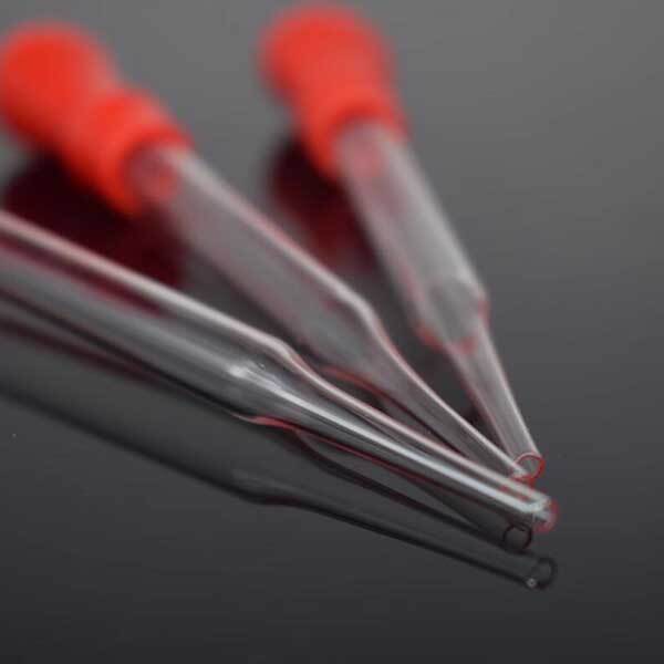 Wholesale 90mm-200mm Transfer Pipettes Glass Dropper w/ Rubber Head Glassware