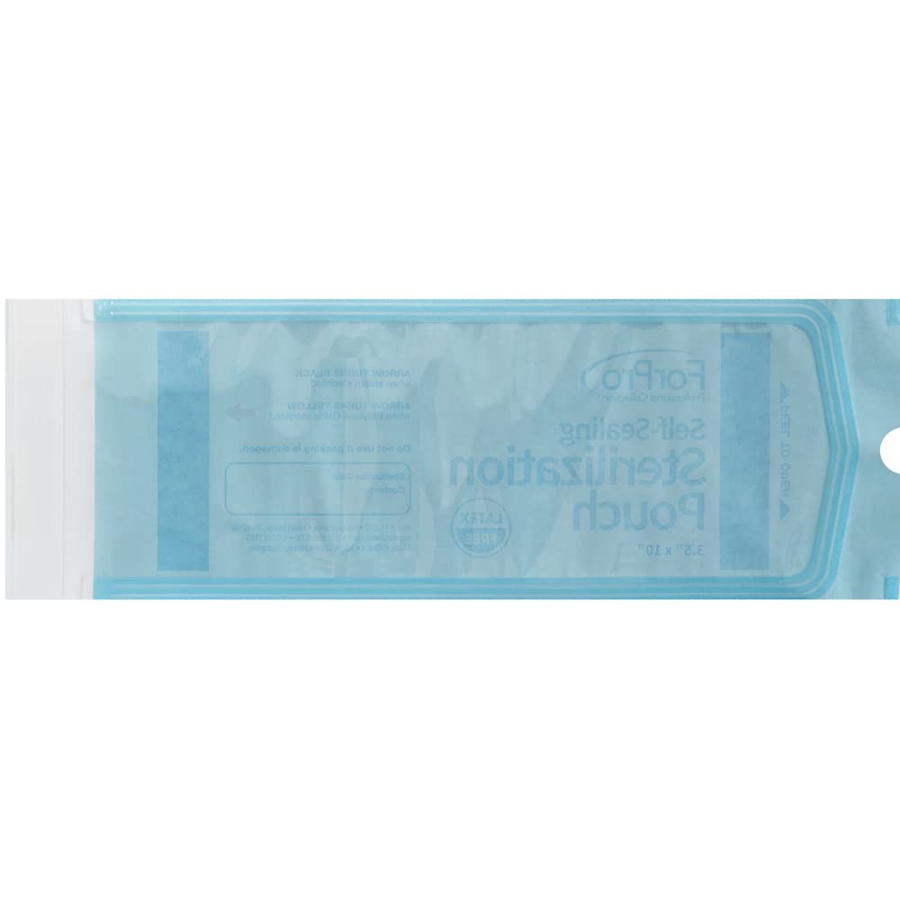 SelfSealing Sterilization Pouches, LatexFree, Color Changing Indicator, 3.5″ …