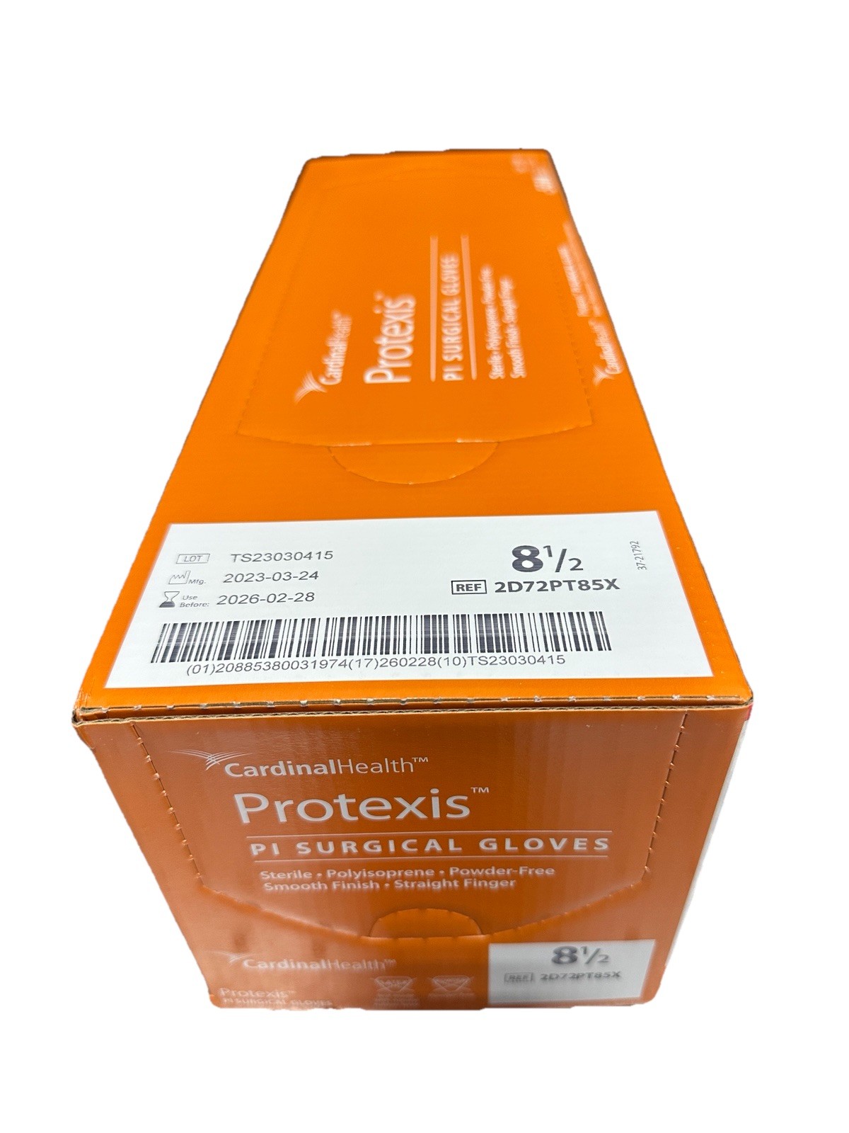 Protexis Polyisoprene Coating Gloves Size 8 1/2 Sterile 1 Box of 50 pairs