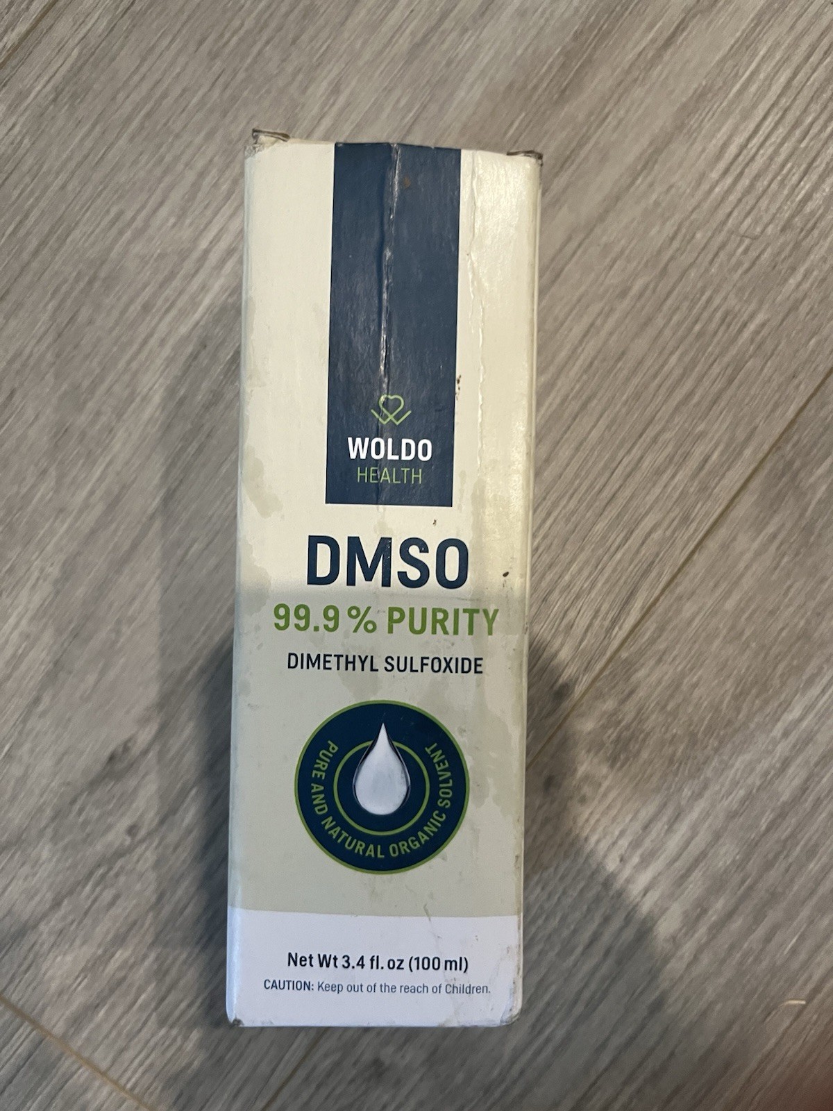 DMSO (Dimethyl Sulfoxide) 99.9% Pharmaceutical Grade 3.38Oz – Glass Bottle wi…
