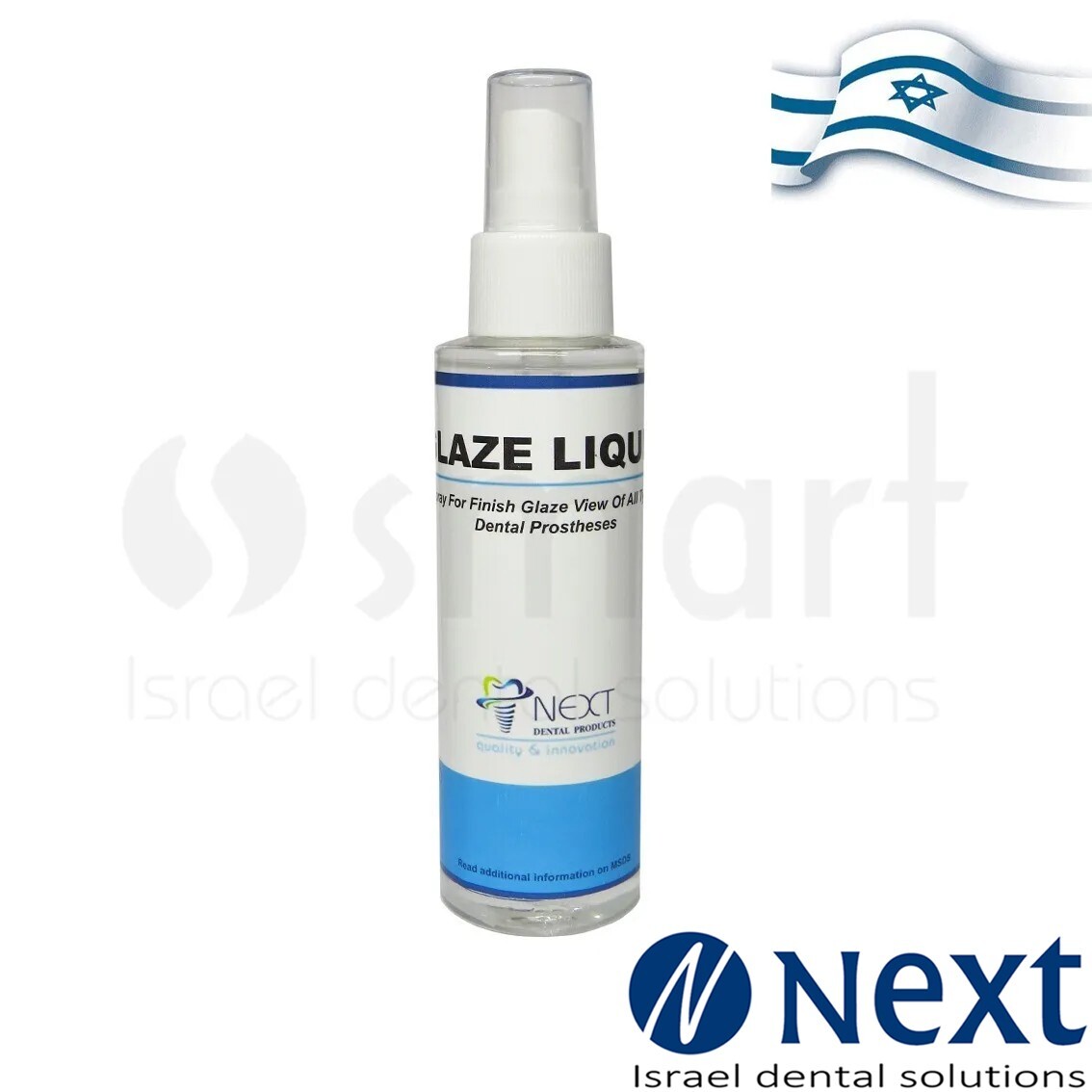 Dental Glaze Liquid finishing polishing shining acrylic flexi valplast 120 ml