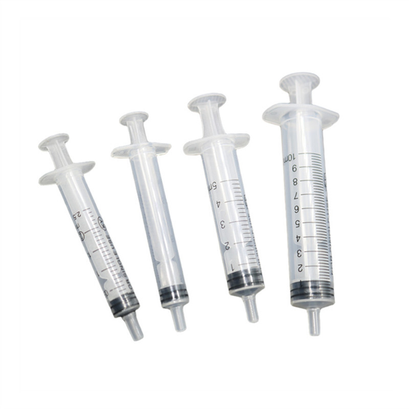 2.5ML 3ML 5ML 10ML Small Plastic Hydroponic Nutrient Measuring Push Pull Syringe