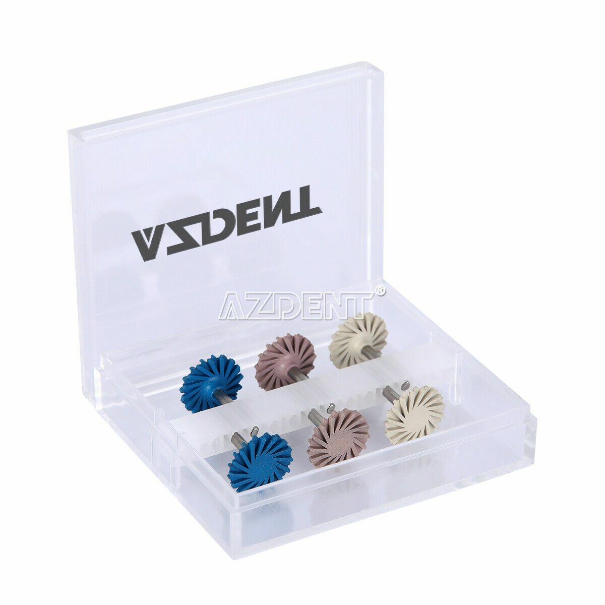 Dental Rubber Polisher Composite Resin Polishing Diamond System For Handpiece