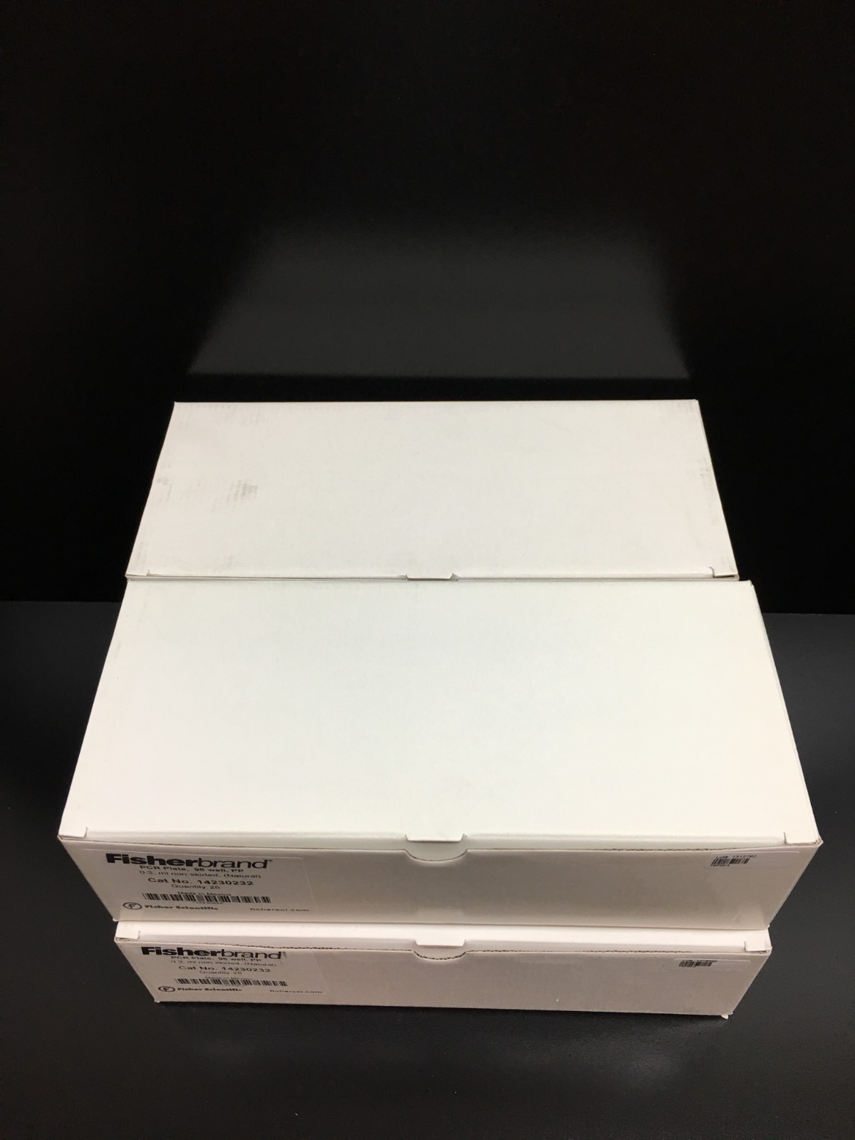 Fisherbrand Cat No 14230232 96 Well Nonskirted PCR Plates 0.3mL Lot 4 PKS