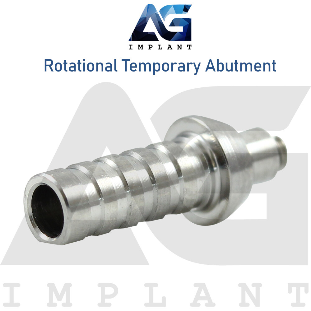 5 Rotational Temporary Prosthetic Titanium For Int Hexagon 2.42mm